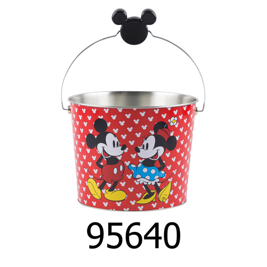 Mickey & Minnie Beverage Bucket - Red