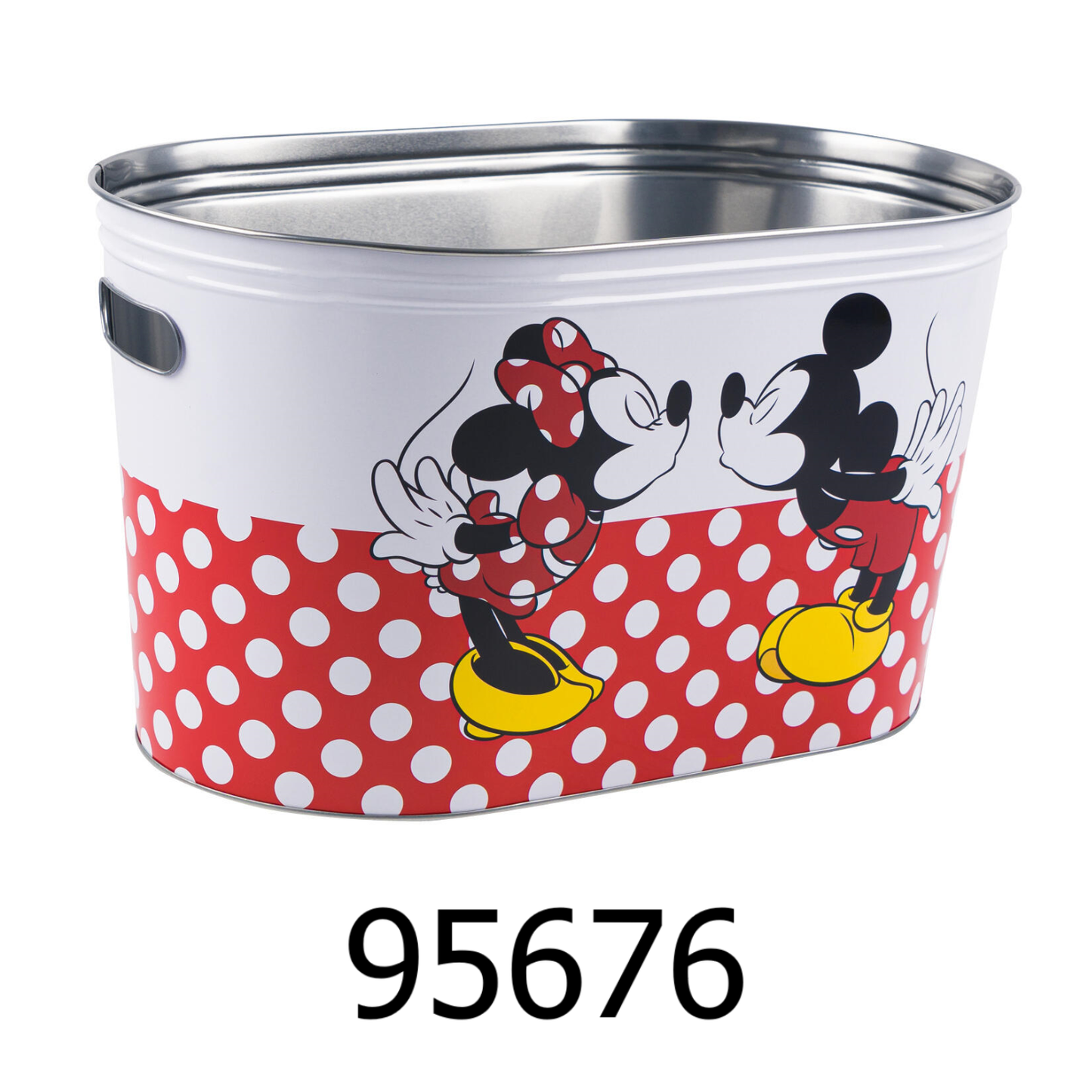 Mickey & Minnie Beverage Party Tub - White