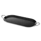 17.5” Oval Stainless Steel Fry Pan Comal