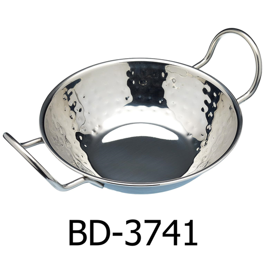 7" Stainless Steel Belly Dish