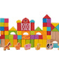 Toyster's 128 PC Wooden Farm Building Blocks