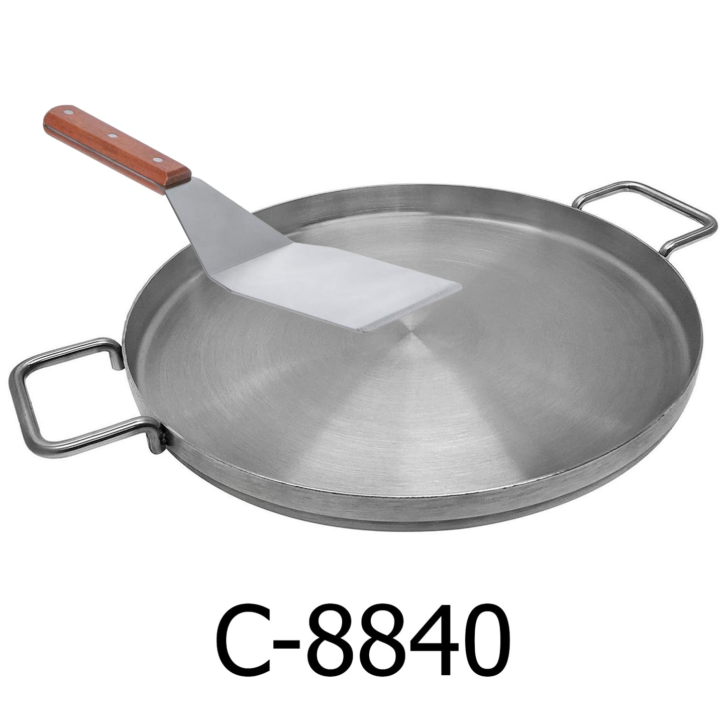 40cm Stainless Steel Flat Comal