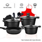 13 PC BITOFI Granite Diamond Cookware Set