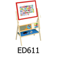 TOYSTERS Creative Wooden Art Easel for Toddlers