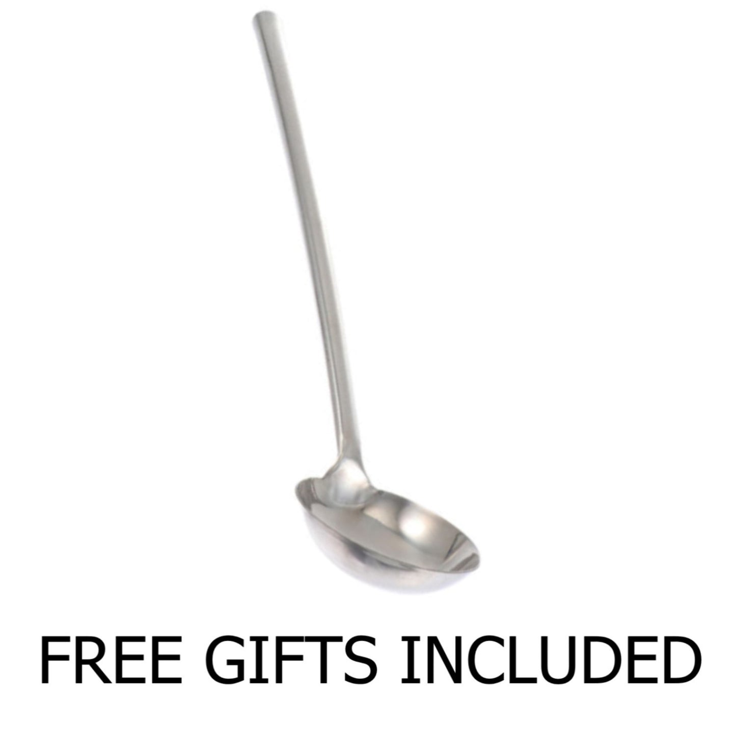 180QT Stainless Steel Stock Pot (Free Gift Ladle)