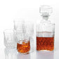 5 PC Glass Decanter & Tumbler Set