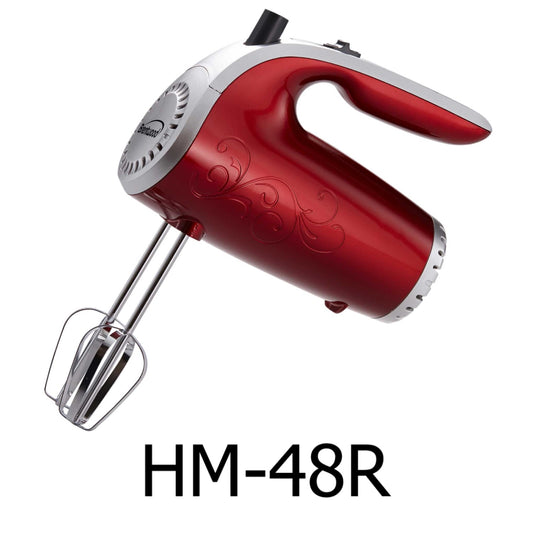 Brentwood 5-Speed Hand Mixer - Red