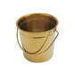 2 QT Golden Stainless Steel Ice Bucket