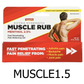 2 PC Muscle Rub 1.5oz