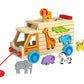 Toyster's Wooden My Little Animal Truck Shape Sorter Toy