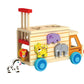 Toyster's Wooden My Little Animal Truck Shape Sorter Toy