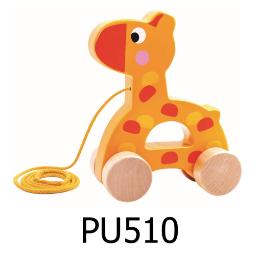 Giraffe Pull Along Toy