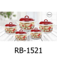 10 PC Retro Style Enamel Stock Pot