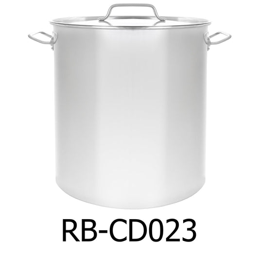 84QT Stainless Steel Stock Pot (Free Gift Ladle)