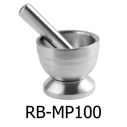 4.5" Stainless Steel Mortar & Pestle