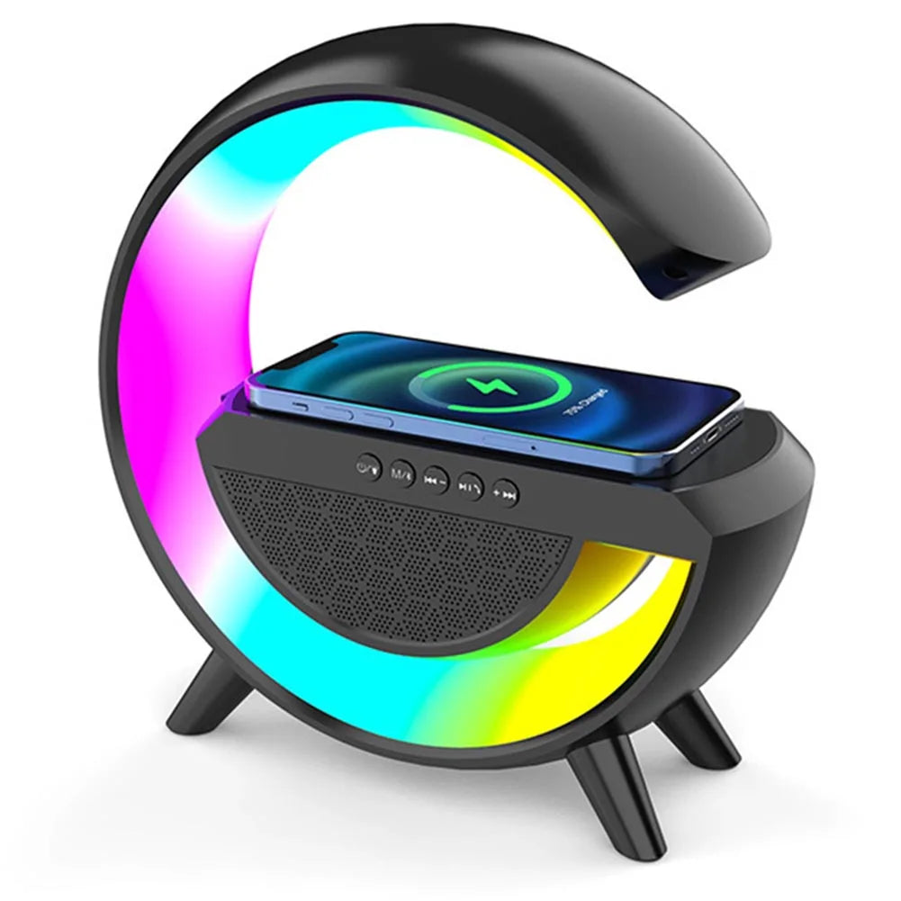 3 in 1 atmosphere Lamp Speaker / Charger & Wireless Charger