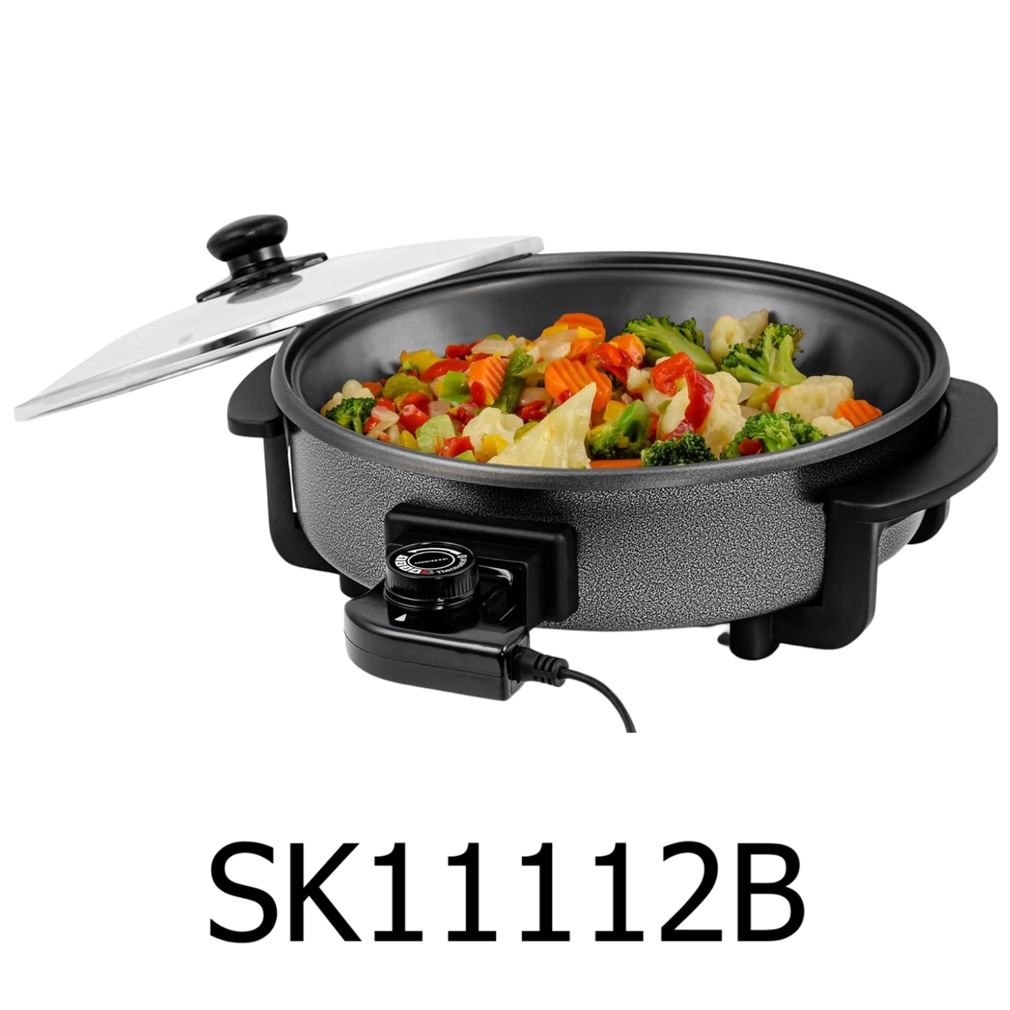 12" Ovente Electric Skillet & Frying Pan