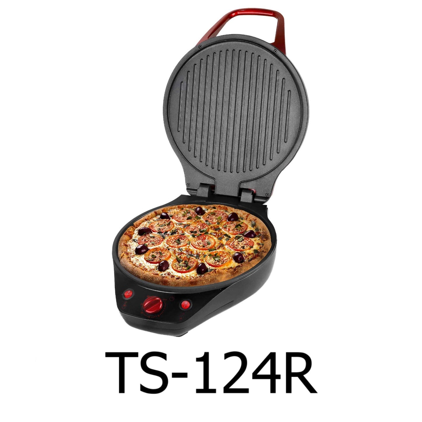 Brentwood 1200W 12" Non Stick Pizza Maker & Grill