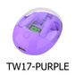 Purple True Earbuds Wireless with Charging Case