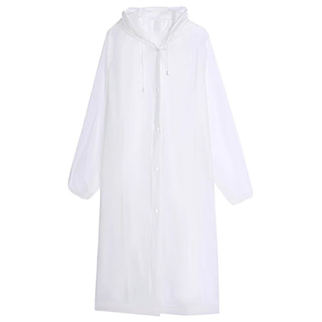 White Raincoat for adult