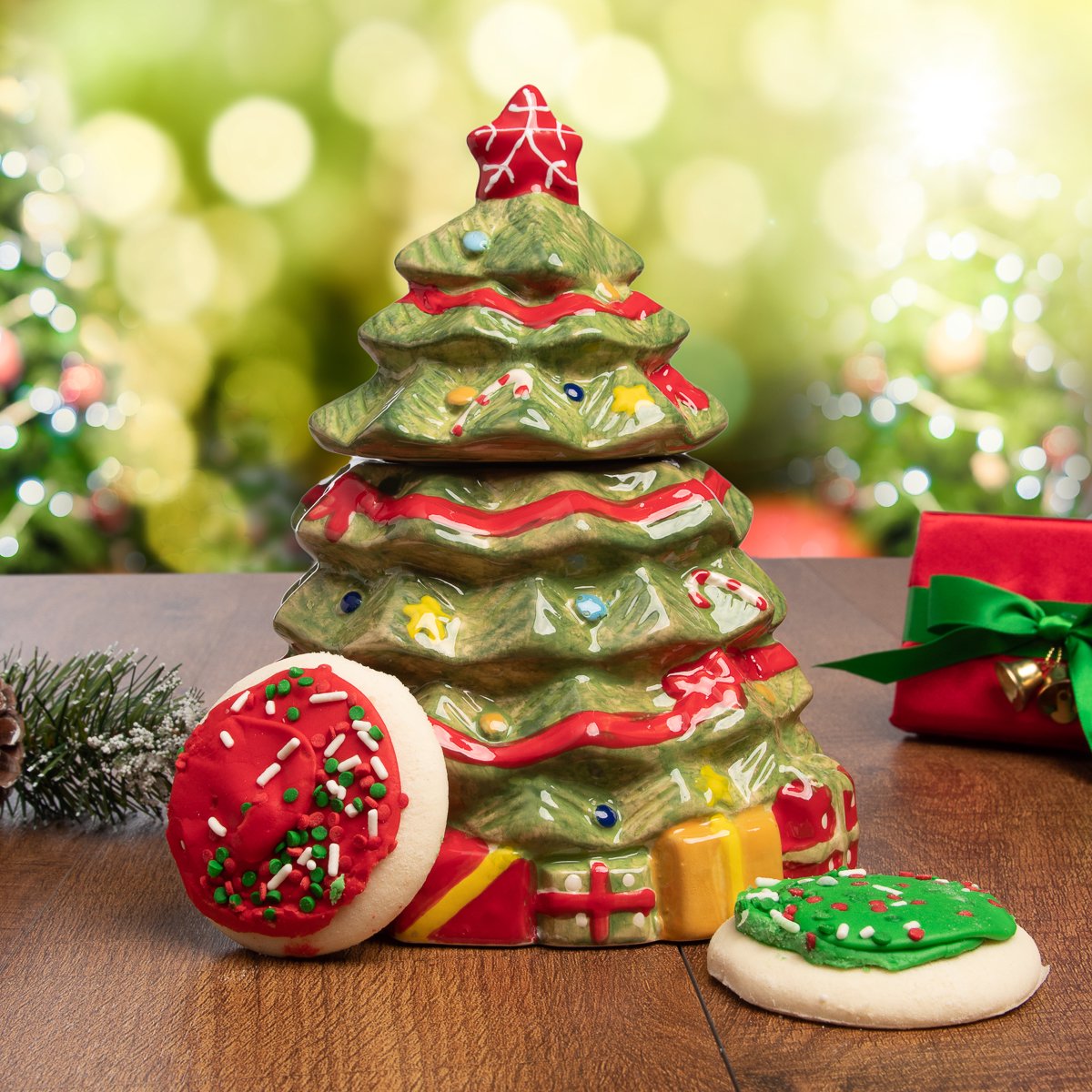 Christmas Tree Cookie orders Jar