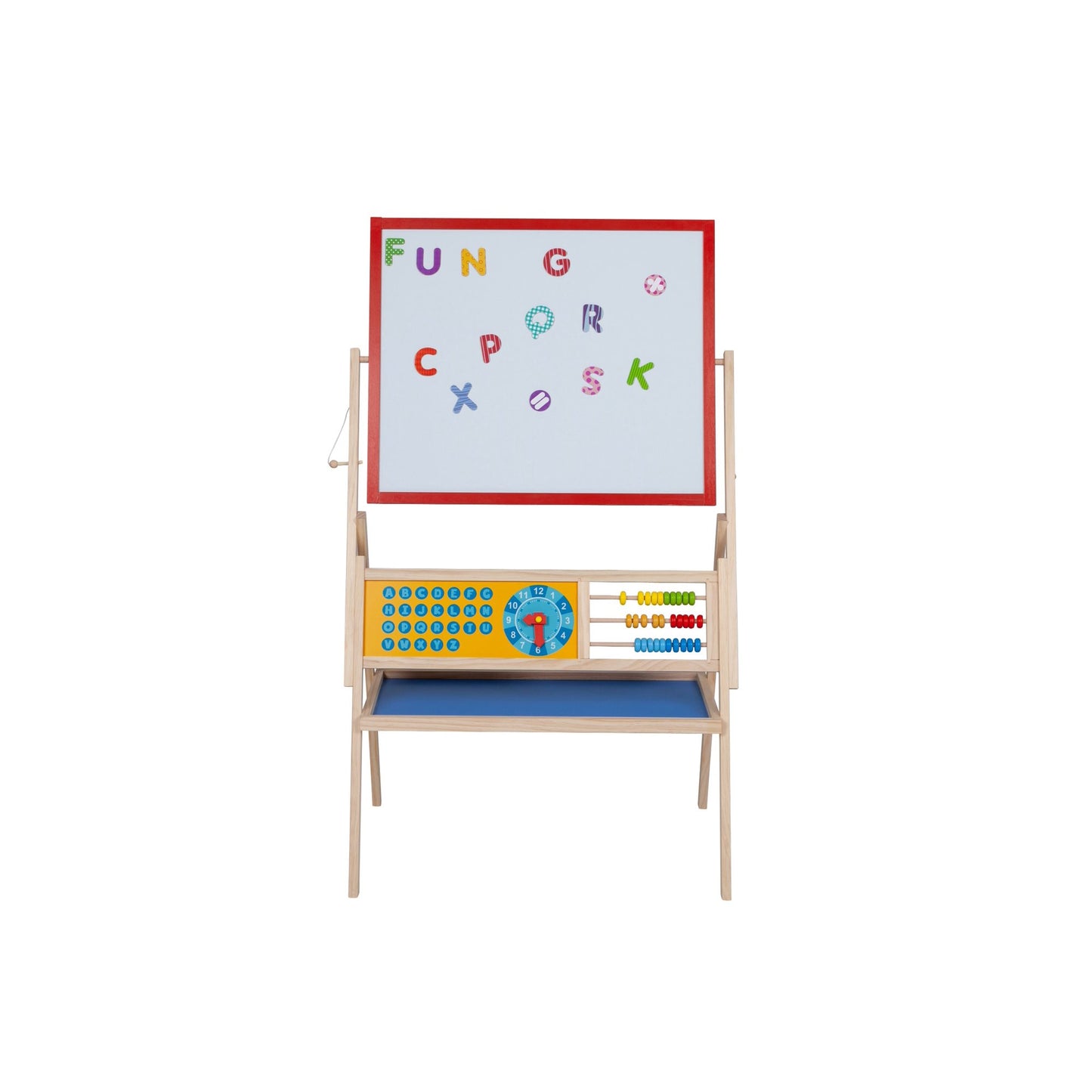 TOYSTERS Creative Wooden Art Easel for Toddlers