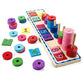 Toyster's 56 PC Wooden Mathematics Stacker