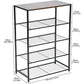 5-Tier Shoe Rack, All-Metal Shoe Tower, Shoe Storage Shelf