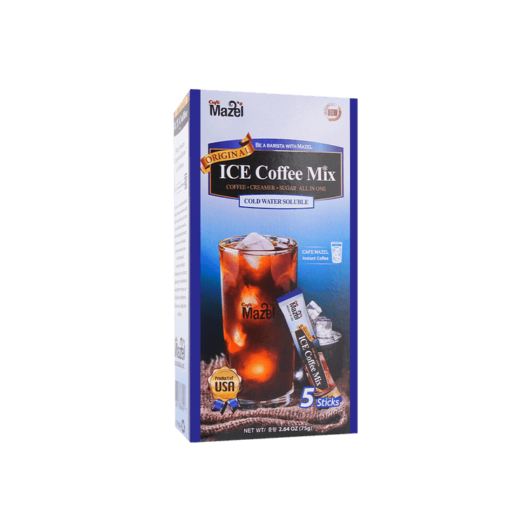 Cafe Mazel Instant Ice Coffee Mix (5 Sticks)