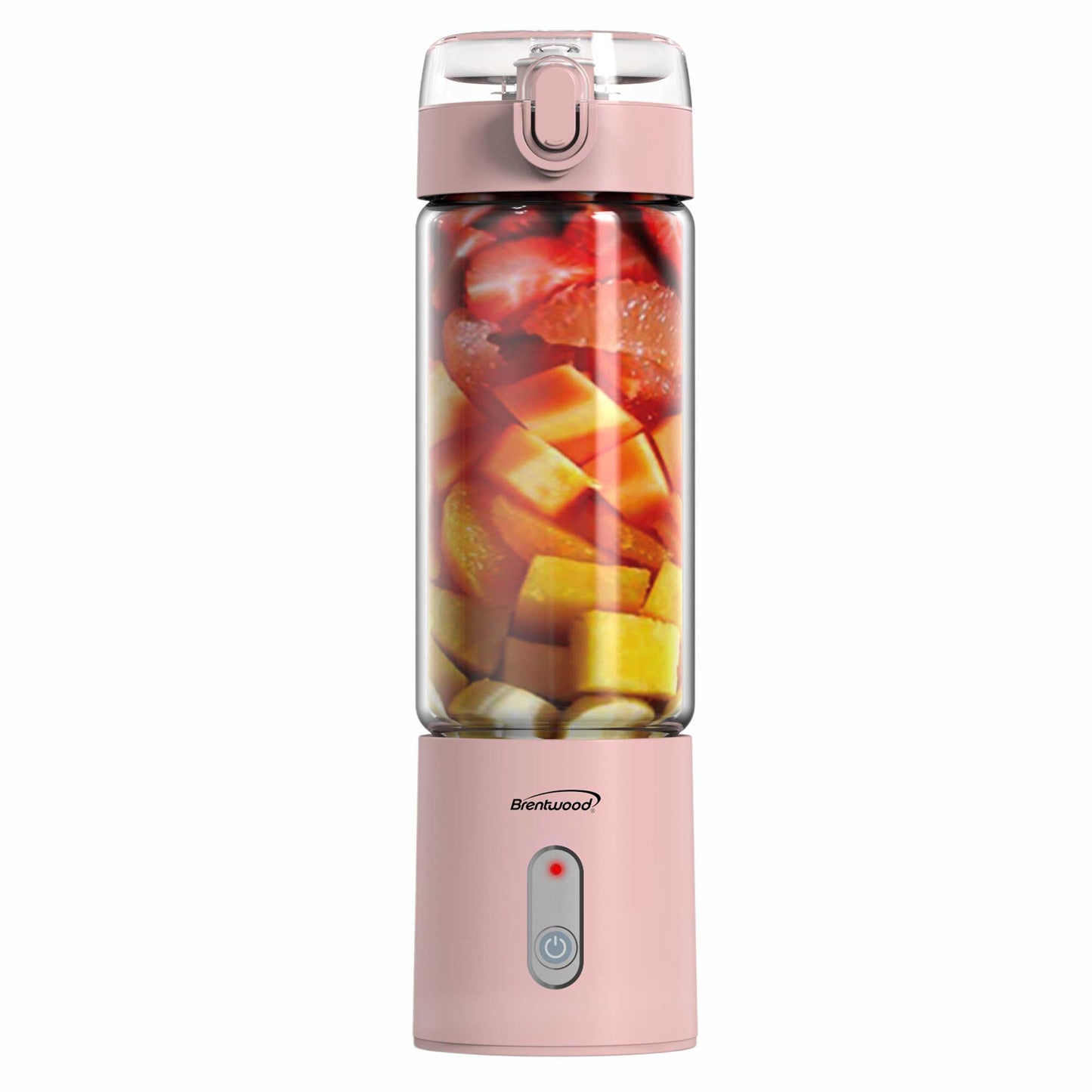 17oz Brentwood Portable Battery Operated USB Glass Blender