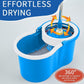 Blue 360 Floor Magic Spin Mop & Bucket Set