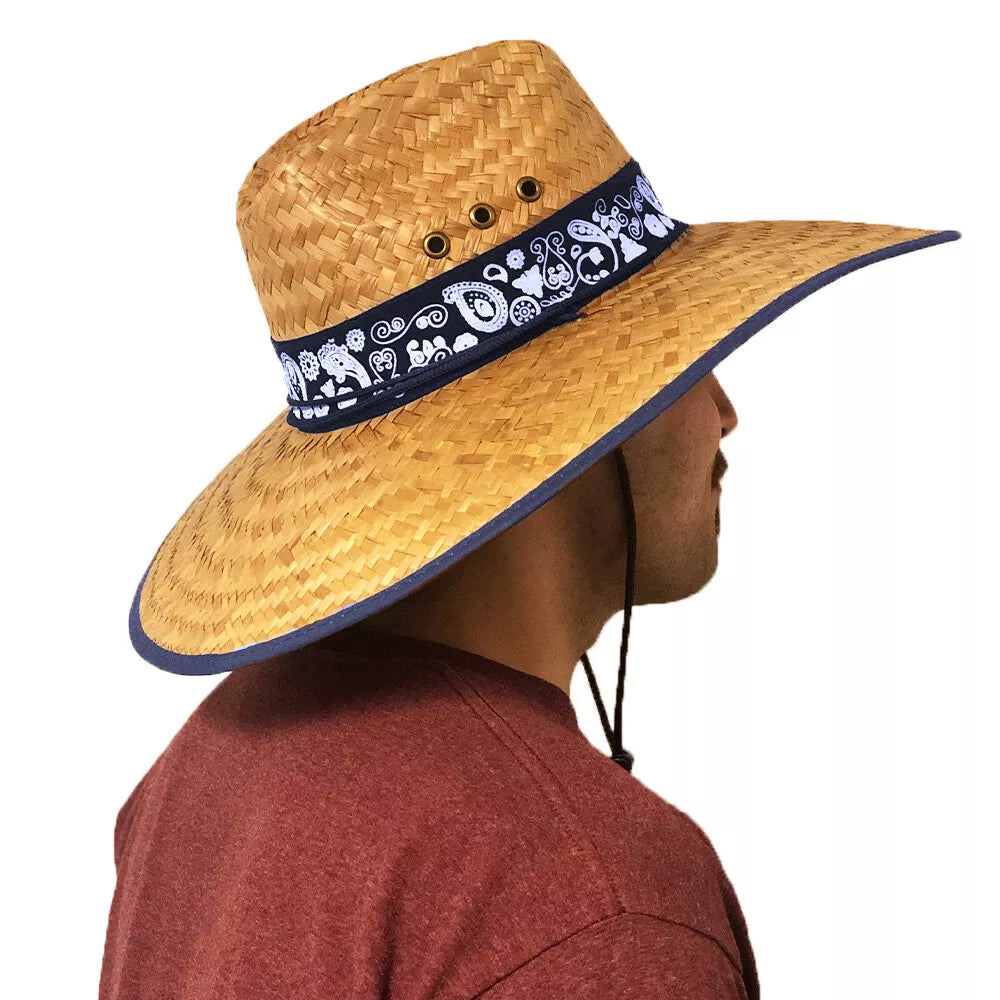 Outdoor Straw Hat Universal Fit Spring Summer