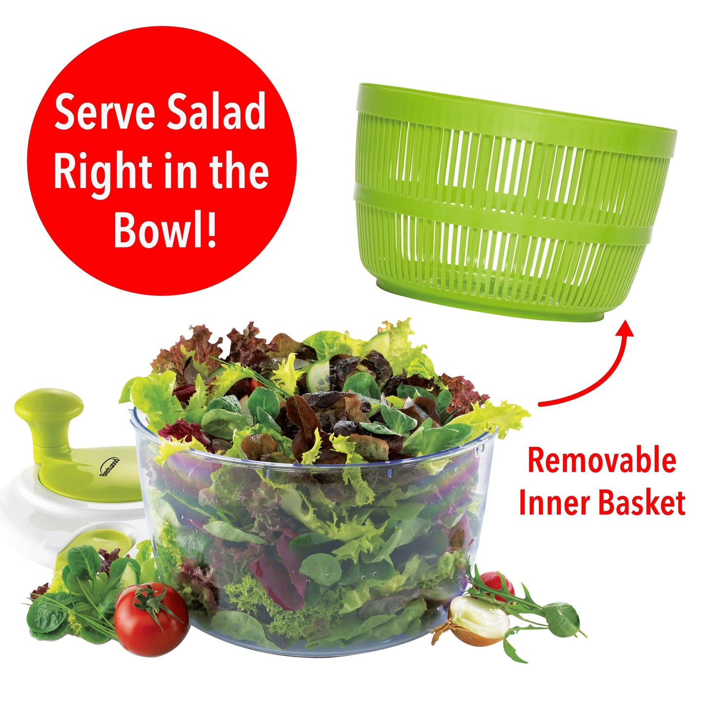 5 QT Brentwood Salad Spinner