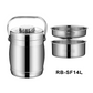 1.4 L Insulated Stainless Steel 304 Hot and Cold 2-pc Food Container