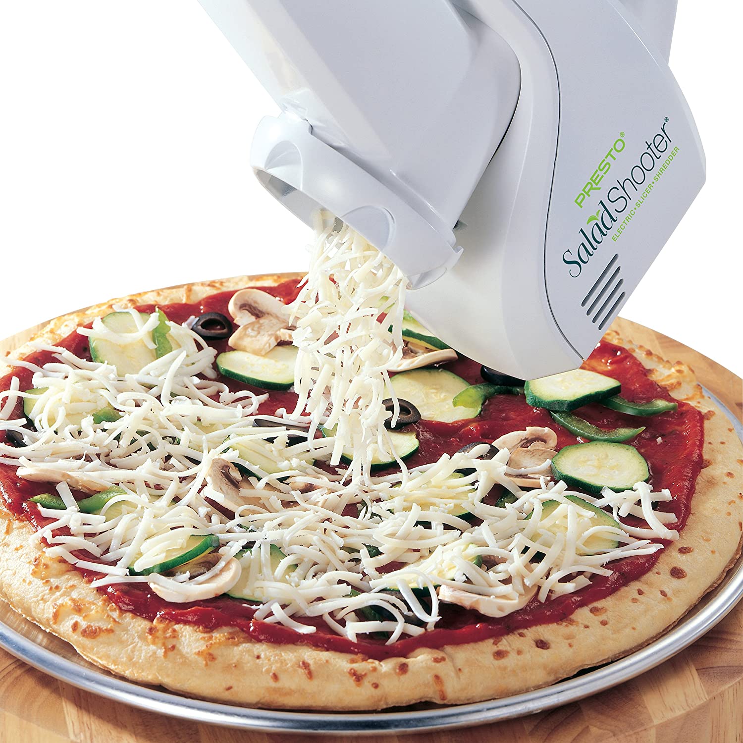 Presto SaladShooter Electric Slicer and Shredder