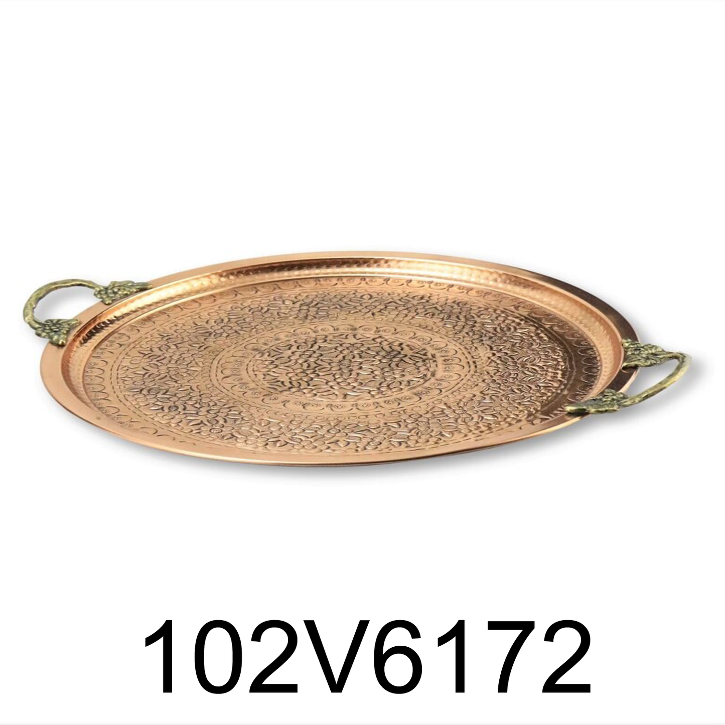 36cm Miray Red Copper Tray