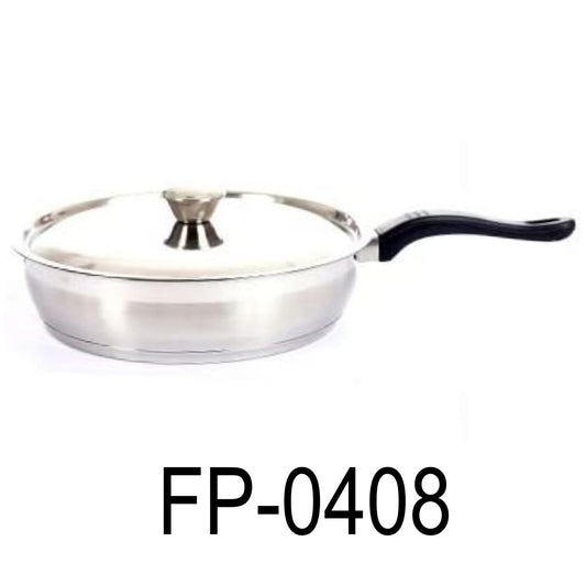 10” Stainless Steel Fry Pan / Skillet With Lid