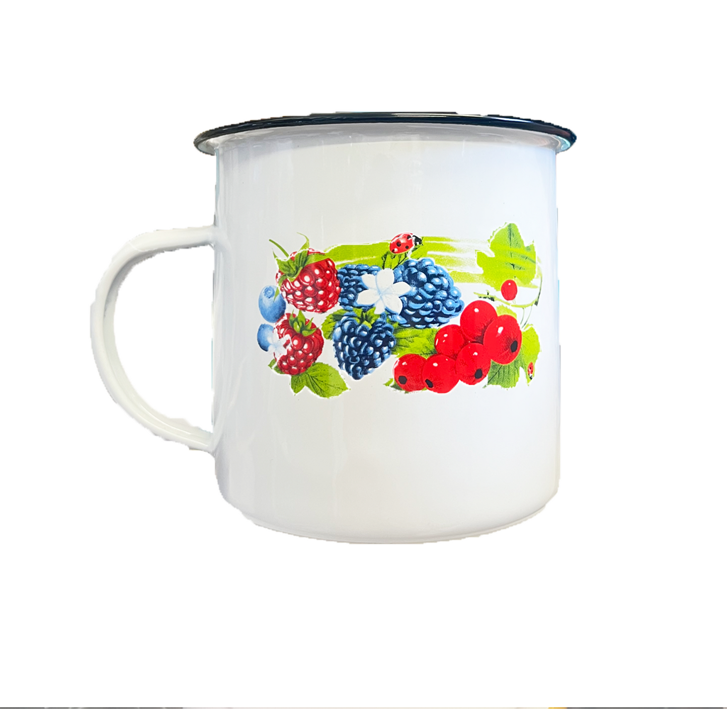 14cm Enamel Mug