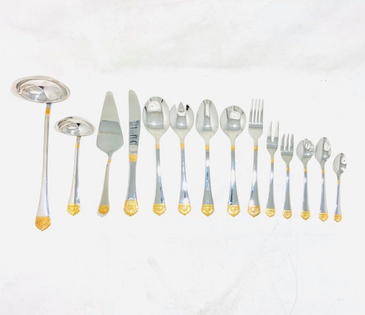 84 outlet Piece Cutlery Set - Flatware - Housewares - Kitchen Gadgets - Silverware Set