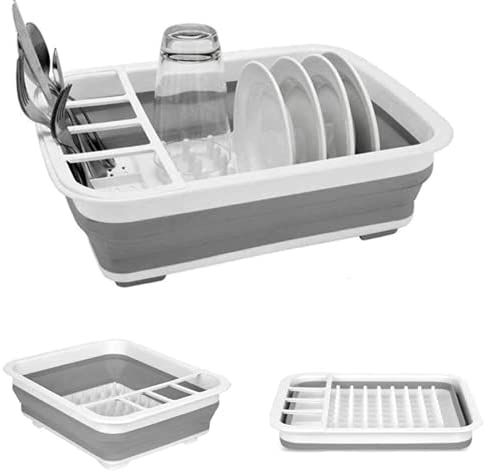 Collapsible Dish Rack Drainer