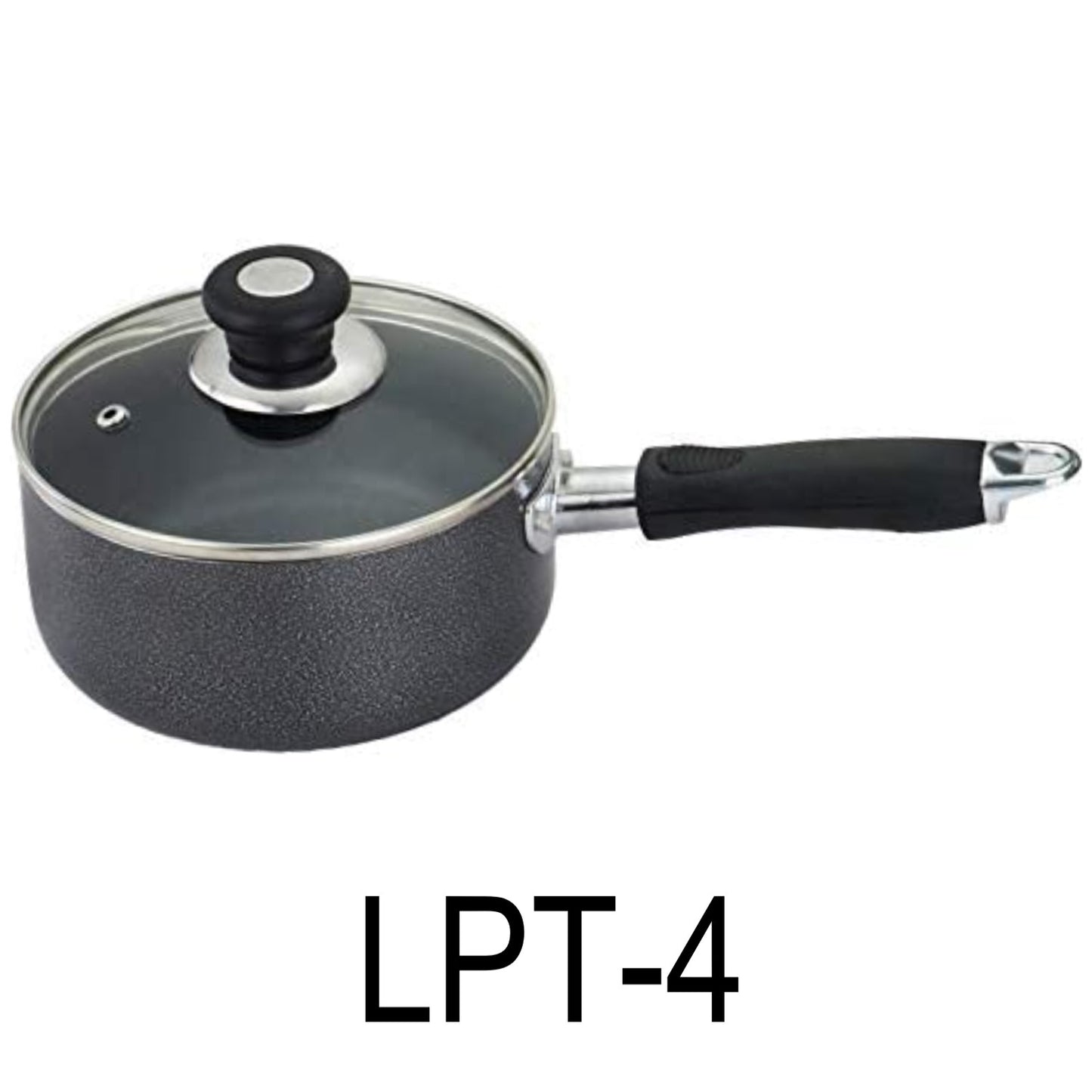 16 Low Pot Non Stick Heavy Gauge With Glass Lid – R & B Import