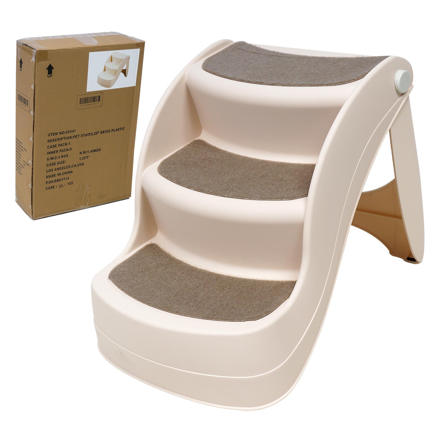 Plastic pet stairs hotsell
