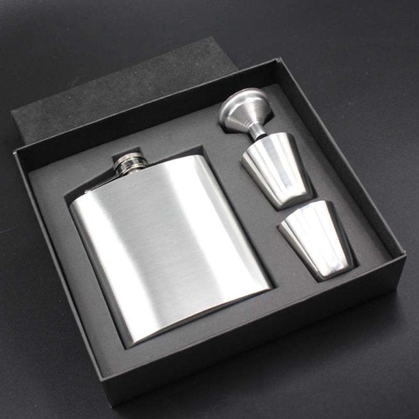 Buy ZIPPO Zippo Flask & Lighter Gift Set Windproof Pocket Lighter | Silver  Color Home & Kitchen | AJIO LUXE