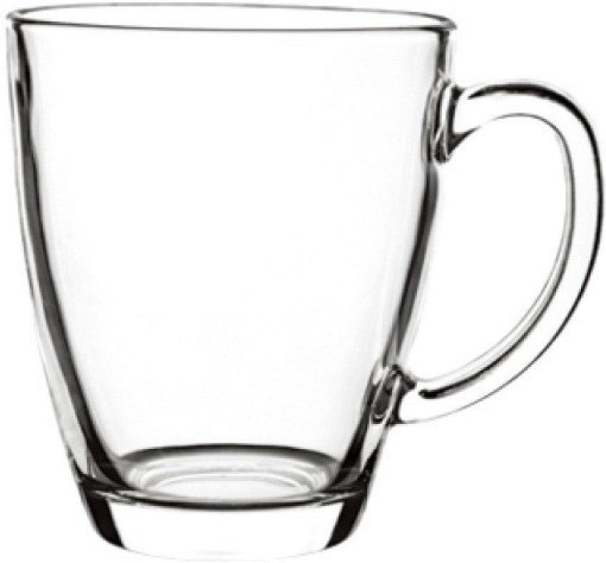 Libbey Clear Glass Tea Mugs