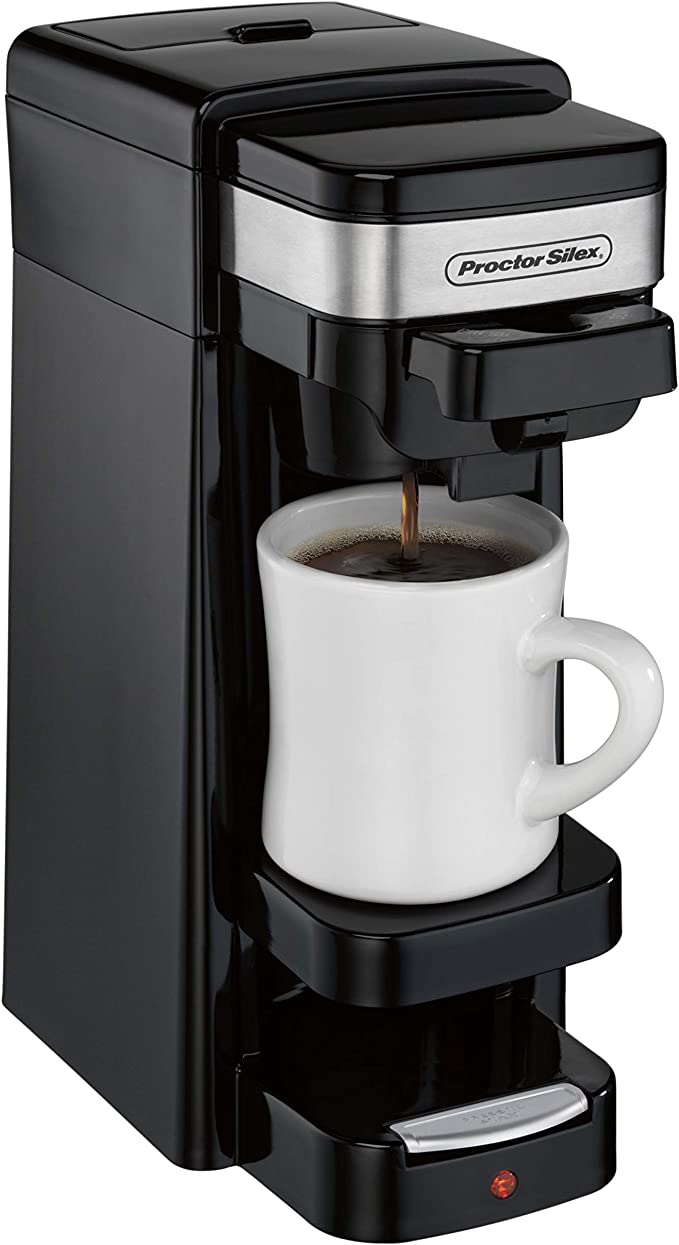 White single on sale cup coffee maker