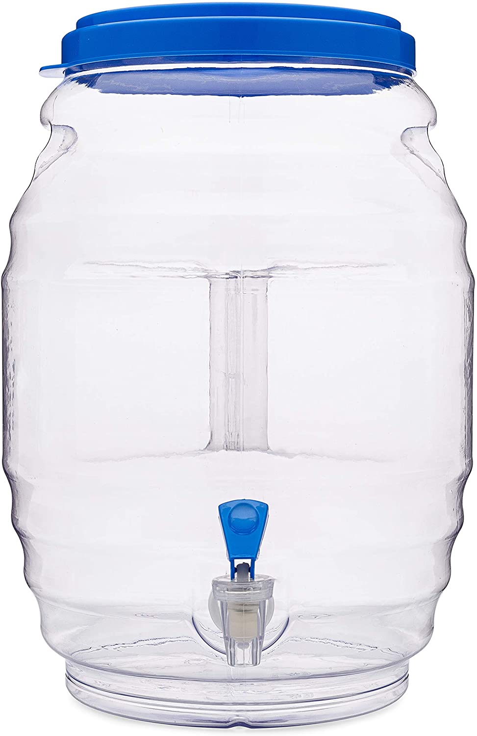 3 GAL Blue Jug Water Container With Lid u0026 Spout – R u0026 B Import