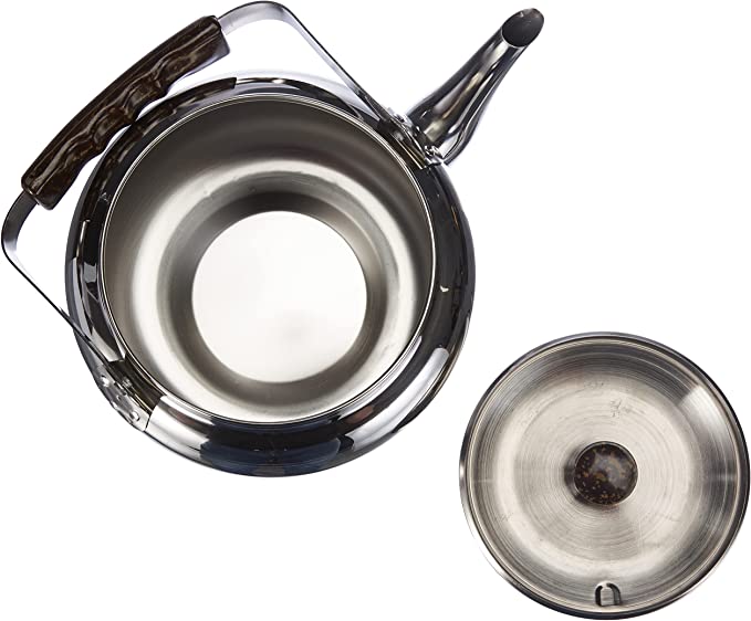 Stainless Steel Whistling Tea Kettle Tea Pot 3L Lightweight