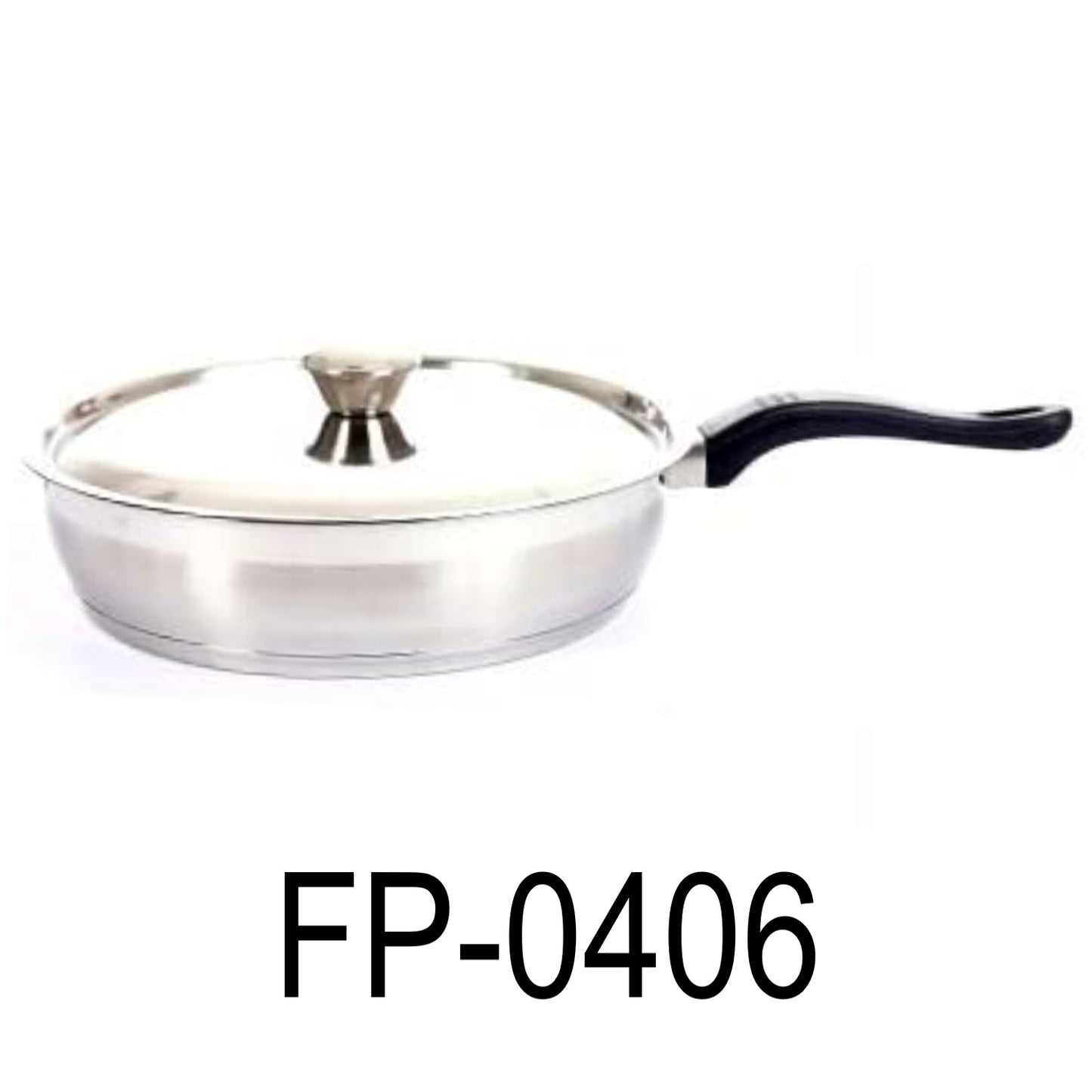 9” Stainless Steel Fry Pan / Skillet With Lid