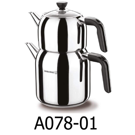 3 L Kappa Stainless Steel Tea Pot Set