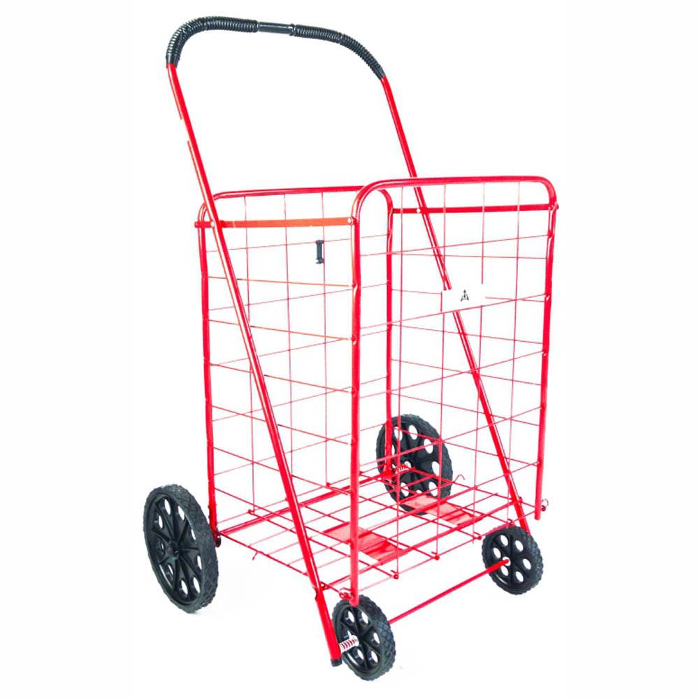 Heavy duty best sale folding shopping cart